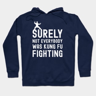 Surely Not Everybody Was Kung Fu Fighting Hoodie